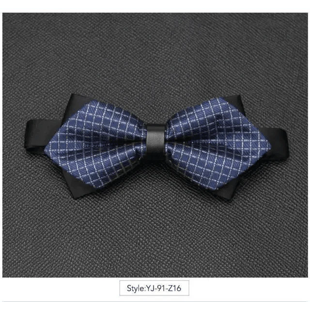 Wedding Men Butterfly Bowtie Formal Bow Ties Beautiful Printed Men Luxury Adjustable Business Bowties Stevvex
