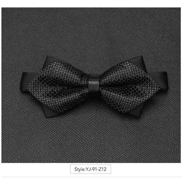 Wedding Men Butterfly Bowtie Formal Bow Ties Beautiful Printed Men Luxury Adjustable Business Bowties Stevvex