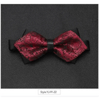 Wedding Men Butterfly Bowtie Formal Bow Ties Beautiful Printed Men Luxury Adjustable Business Bowties Stevvex