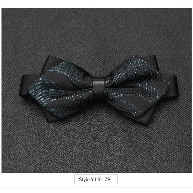 Wedding Men Butterfly Bowtie Formal Bow Ties Beautiful Printed Men Luxury Adjustable Business Bowties Stevvex