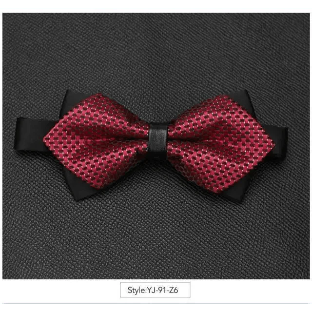 Wedding Men Butterfly Bowtie Formal Bow Ties Beautiful Printed Men Luxury Adjustable Business Bowties Stevvex