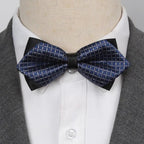 Wedding Men Butterfly Bowtie Formal Bow Ties Beautiful Printed Men Luxury Adjustable Business Bowties Stevvex