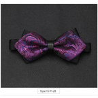 Wedding Men Butterfly Bowtie Formal Bow Ties Beautiful Printed Men Luxury Adjustable Business Bowties Stevvex