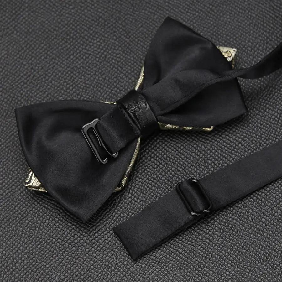 Wedding Men Butterfly Bowtie Formal Bow Ties Beautiful Printed Men Luxury Adjustable Business Bowties Stevvex