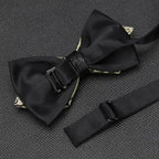 Wedding Men Butterfly Bowtie Formal Bow Ties Beautiful Printed Men Luxury Adjustable Business Bowties Stevvex