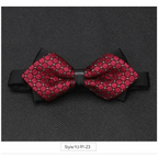 Wedding Men Butterfly Bowtie Formal Bow Ties Beautiful Printed Men Luxury Adjustable Business Bowties Stevvex