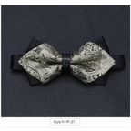 Wedding Men Butterfly Bowtie Formal Bow Ties Beautiful Printed Men Luxury Adjustable Business Bowties Stevvex
