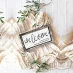 Funny Wooden Welcome Sign Welcome To The Shit Show I Hope You Brought Alcohol Rustic Home Wall Decor BandsCo Straps