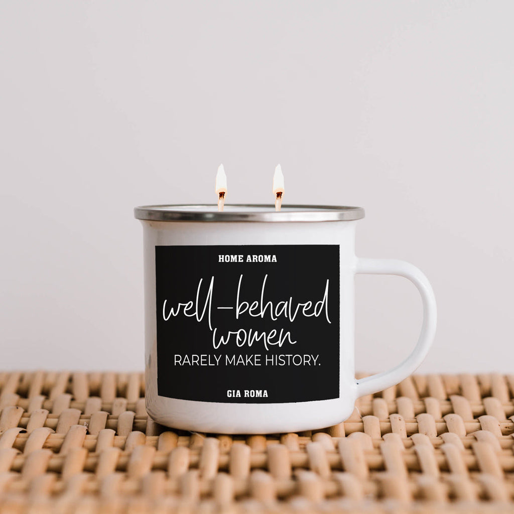 Mothers Day Candle Mug 16oz Reusable Metal Candle Soy Gift BandsCo Straps