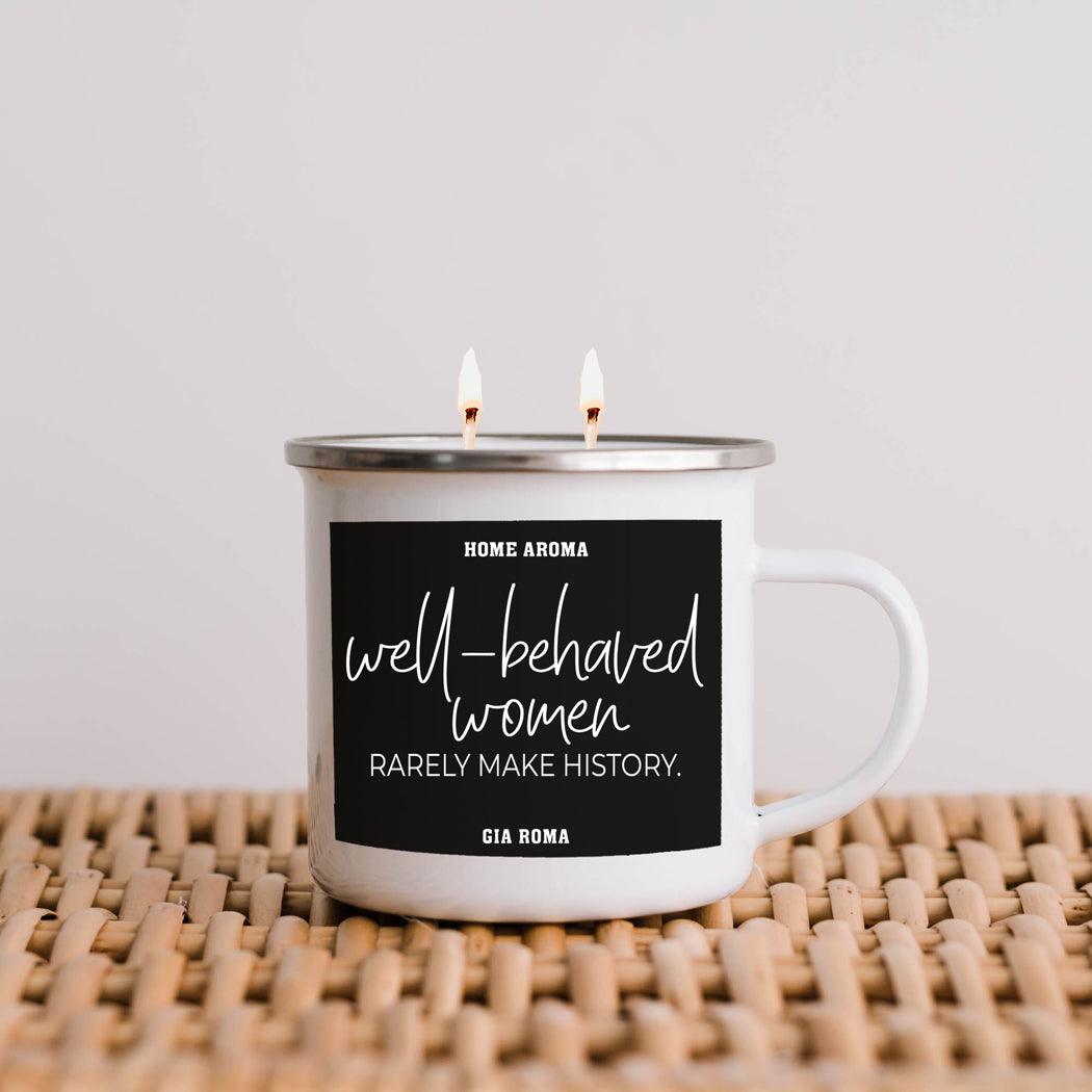 Mothers Day Candle Mug 16oz Reusable Metal Candle Soy Gift BandsCo Straps