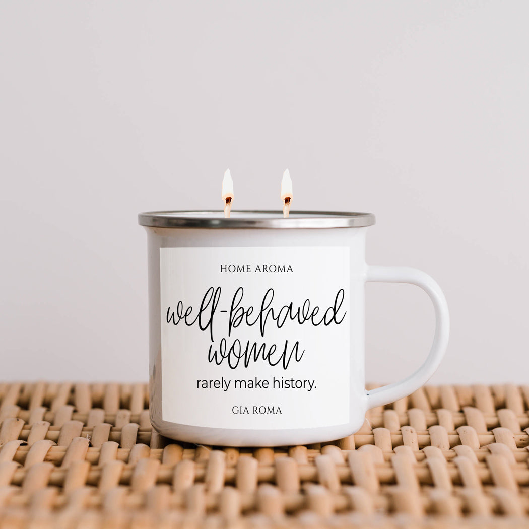 Mothers Day Candle Mug 16oz Reusable Metal Candle Soy Gift BandsCo Straps
