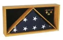 Rectangle Flag Medal Case Medal flag Frame. The Military Gift Store