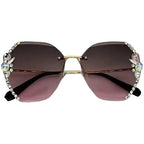 Gradient Lens Sunglasses Pi-Mart