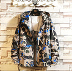 Men's Camouflage Hooded Jacket - Trendy Autumn Style