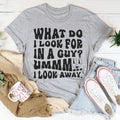 What Do I Look For In A Guy Tee Peachy Sunday