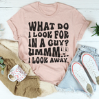 What Do I Look For In A Guy Tee Peachy Sunday