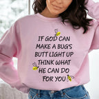 What God Can Do For You Sweatshirt Peachy Sunday