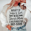 What If Jessie's Girl Was Stacy's Mom Tee Peachy Sunday