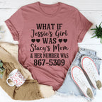 What If Jessie's Girl Was Stacy's Mom Tee Peachy Sunday