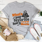 What's Your Favorite Scary Movie Tee Peachy Sunday