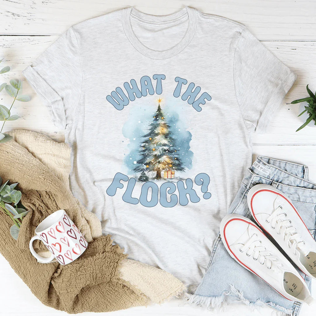 What The Flock Tee Peachy Sunday