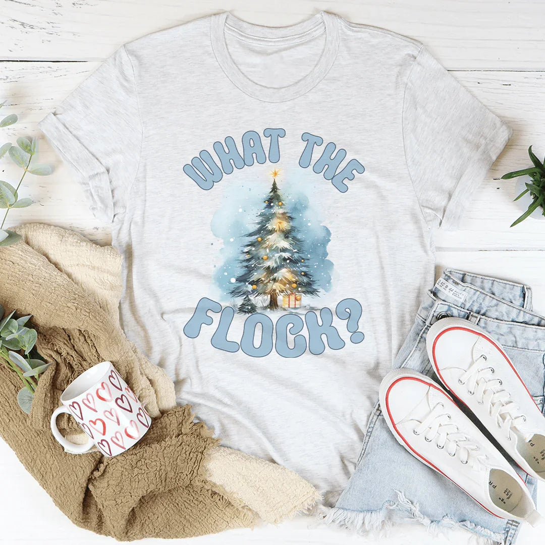 What The Flock Tee Peachy Sunday