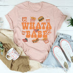Whatababe Tee Peachy Sunday