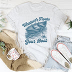 Whatever Floats Your Boat Tee Peachy Sunday