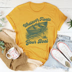 Whatever Floats Your Boat Tee Peachy Sunday