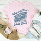Whatever Floats Your Boat Tee Peachy Sunday