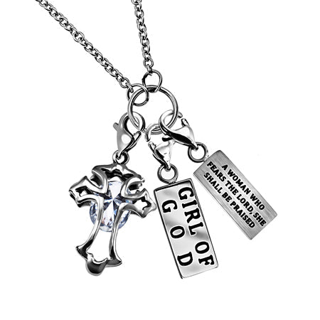 Silver Hang Charm Necklace KingdomWear