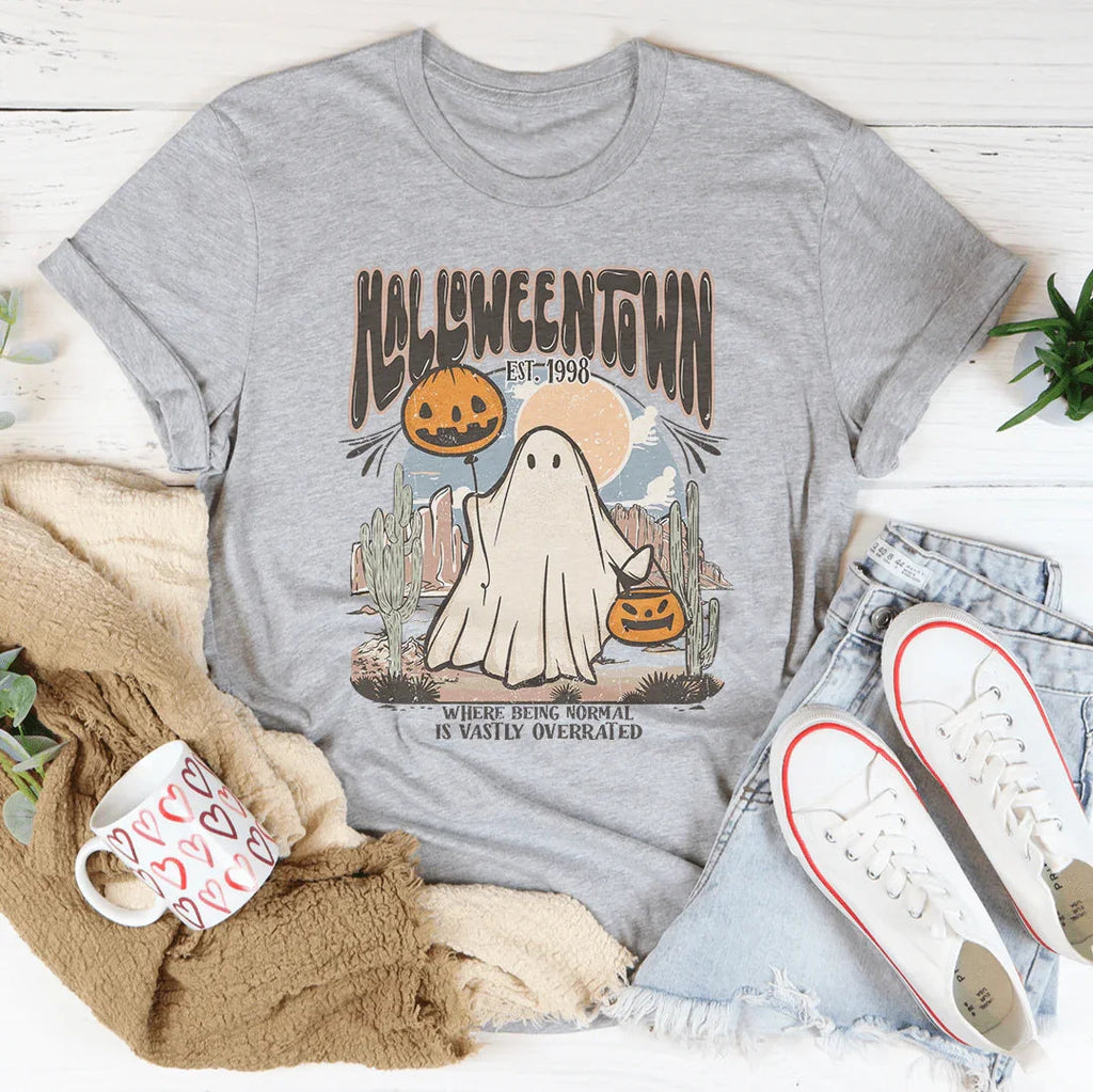 Where Being Normal Is Vastly Overrated Tee Peachy Sunday