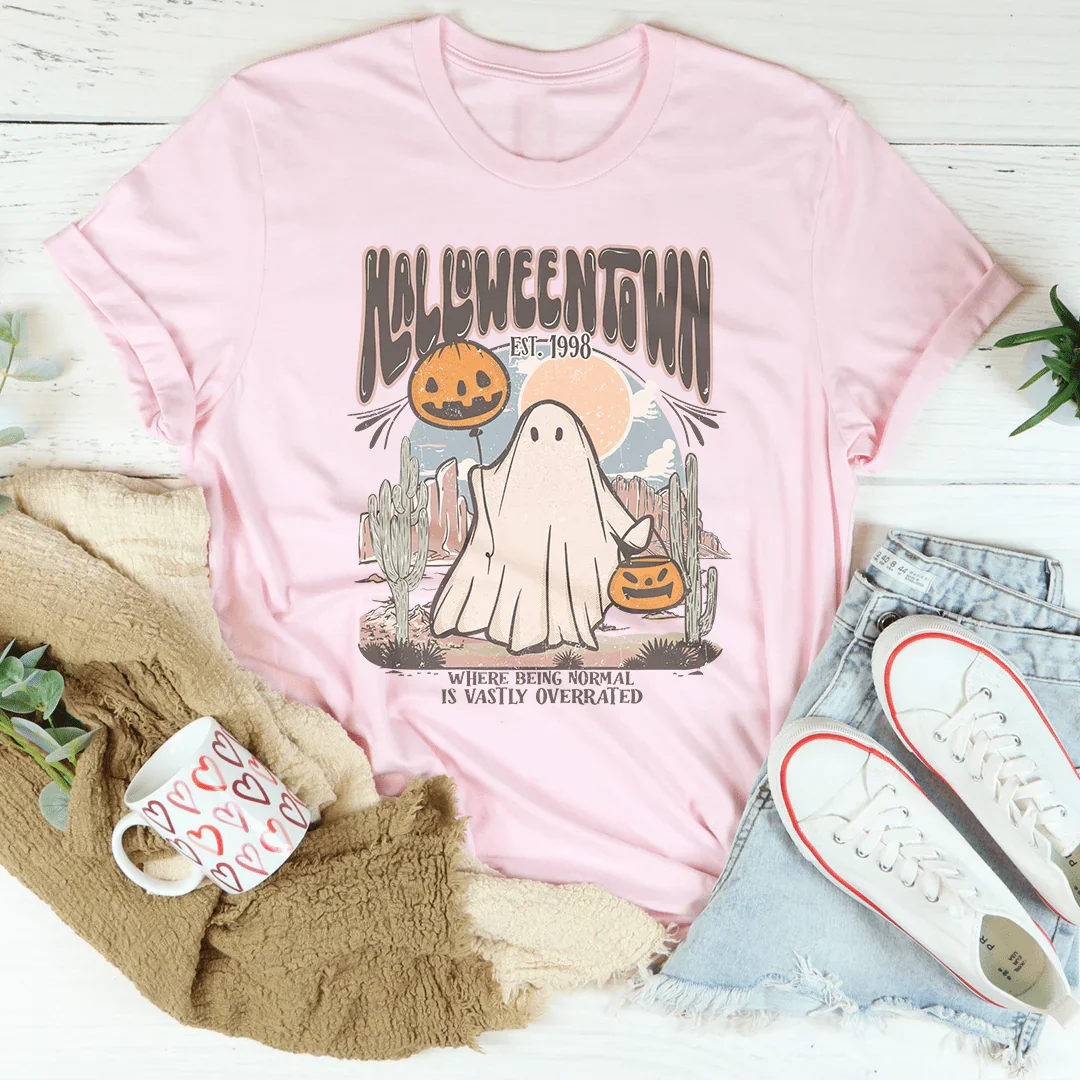 Where Being Normal Is Vastly Overrated Tee Peachy Sunday