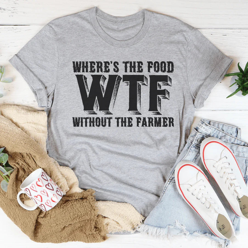 Where's The Food Tee Peachy Sunday