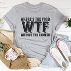 Where's The Food Tee Peachy Sunday