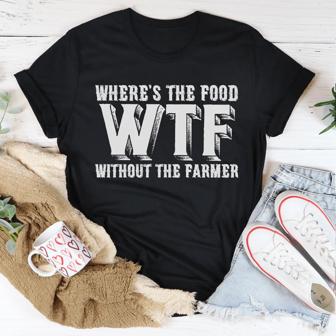 Where's The Food Tee Peachy Sunday