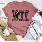 Where's The Food Tee Peachy Sunday