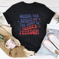 Where The Spirit Of The Lord Is There's Freedom Tee Peachy Sunday
