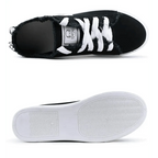 White Canvas Womens Sneakers Casual Fashion Denim Summer Elegant Women Sneakers Stevvex