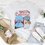 White Christmas Tee Peachy Sunday