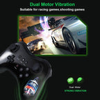 White Classic Dual Analog Support Bluetooth Remote Controller Gamepad Compatible With PC Laptop Stevvex