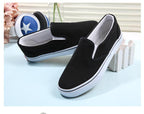 White Couple Canvas Women Espadrilles Shoes Womens Flats Women Running Breathable White Casual Slip On Flats Comfortable Walking Casual Simple Espadrilles Stevvex