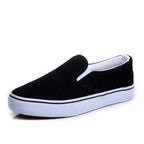 White Couple Canvas Women Espadrilles Shoes Womens Flats Women Running Breathable White Casual Slip On Flats Comfortable Walking Casual Simple Espadrilles Stevvex
