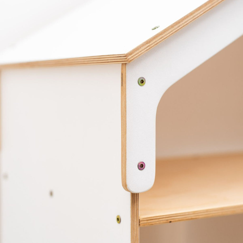 White Dollhouse Bookcase - SJB-DIAMOND ELITES