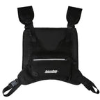 White Fashion Men Lightweight Chest Bag Running Pack For Workouts Running Phone Holder With Extra Storage Minimalist Design Stevvex