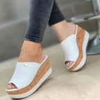 White Fashion Women Summer Peep Toe Sandals Luxury Elegant High Heels Stylish Design Stevvex