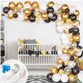 White Gold And Transparent Latex Air Balloons Pack For Baby Shower Birthday Party Decor Bridal Showers Baby Showers Wedding Party Stevvex