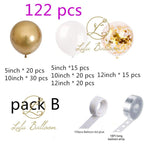 White Gold And Transparent Latex Air Balloons Pack For Baby Shower Birthday Party Decor Bridal Showers Baby Showers Wedding Party Stevvex