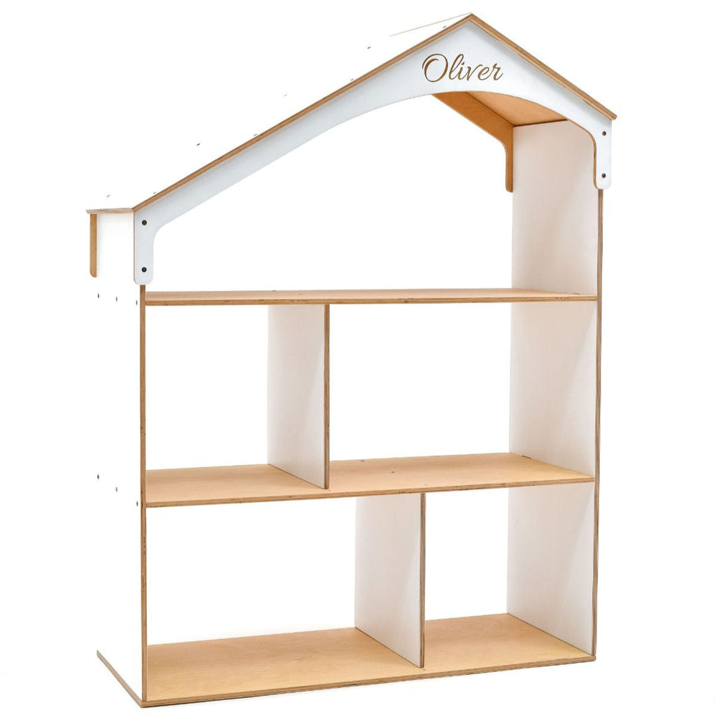 White Dollhouse Bookcase - SJB-DIAMOND ELITES