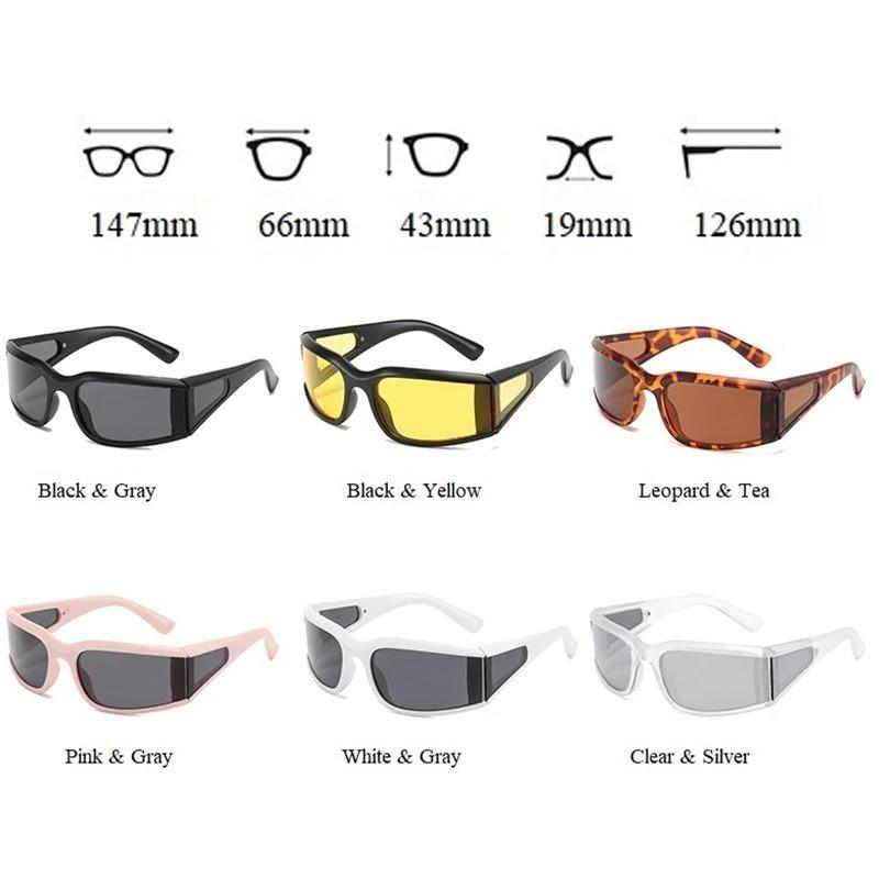 White Modern Women Sunglasses Luxury Glasses For Women/Men UV400 Eyewear Ladies Comfortable Sunglasses For Eyewear Durable Lightweight Frame Sun Glasses Stevvex